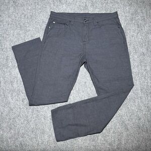 Johnnie-O Atlas 5-Pocket Pants Dark Navy Men Tag 34x34 Fit 34x30 JMPA1830